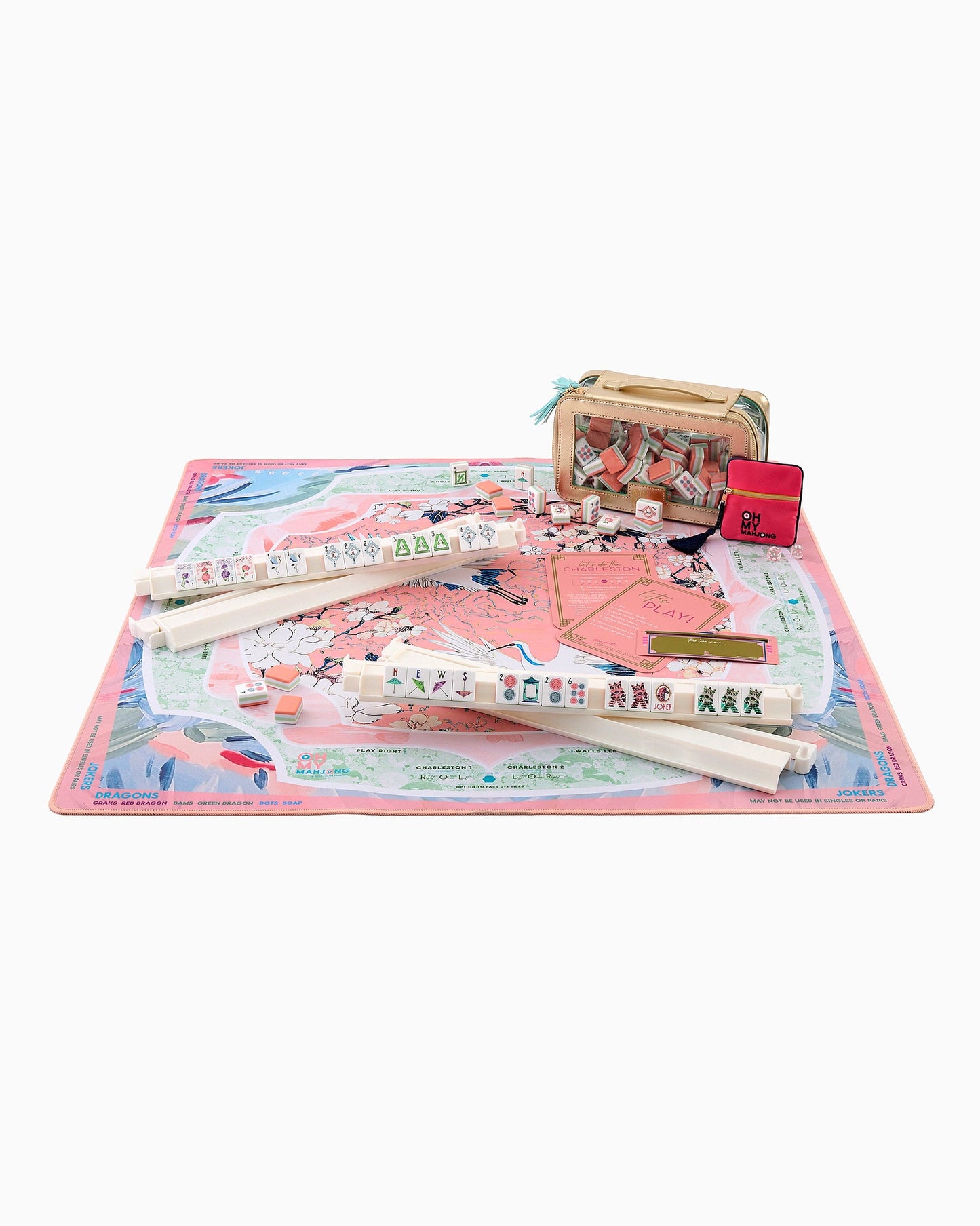 Oh My Mahjong “Heron” Mat in Tube