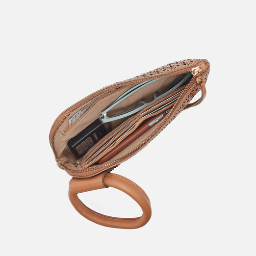 Hobo Bags “Sable” Wristlet-Canyon Petal