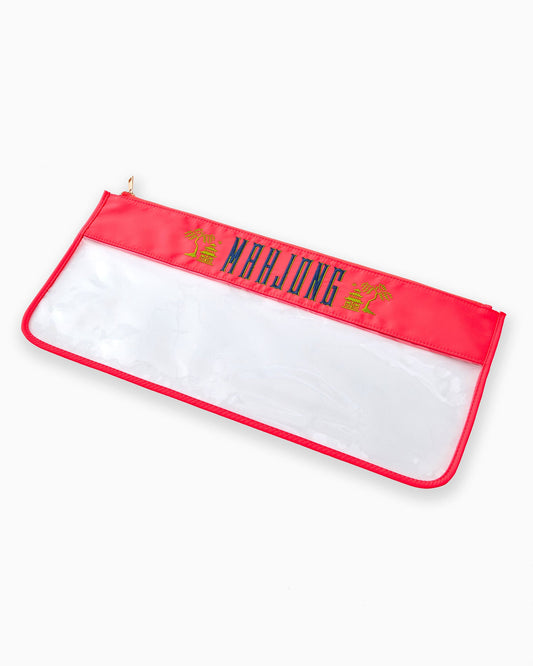 Oh My Mahjong Mahjong Bag-Hot Coral Pagoda