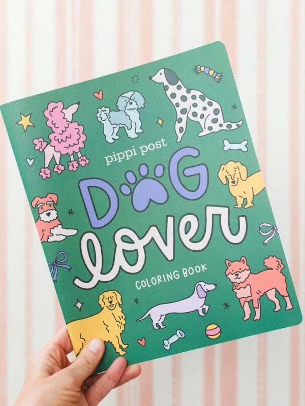 Pippi Post "Dog Lover" Coloring Book