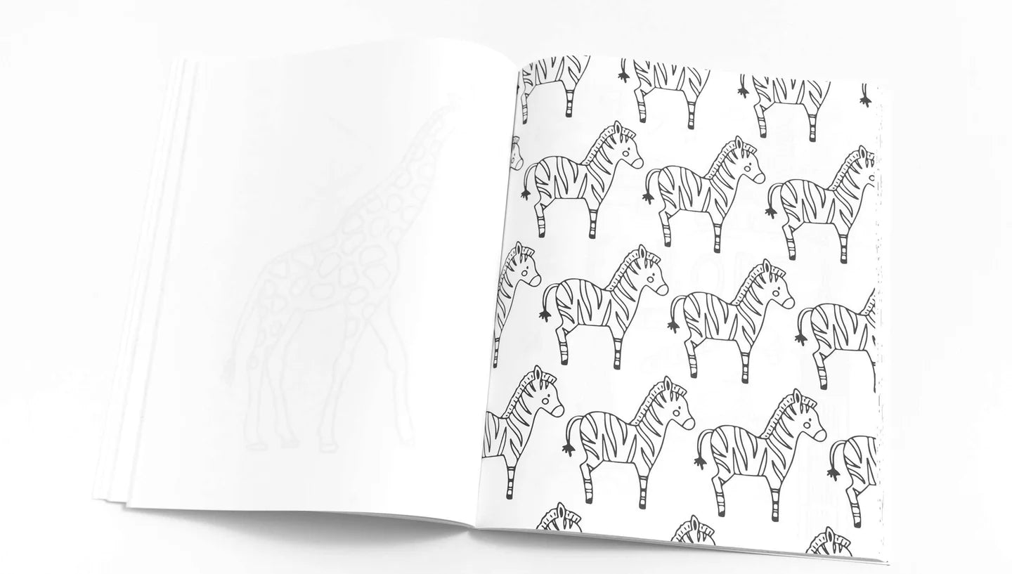Pippi Post "Travel the World" Coloring Book