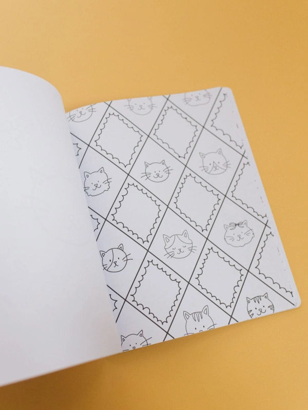 Pippi Post "Cat Lover" Coloring Book