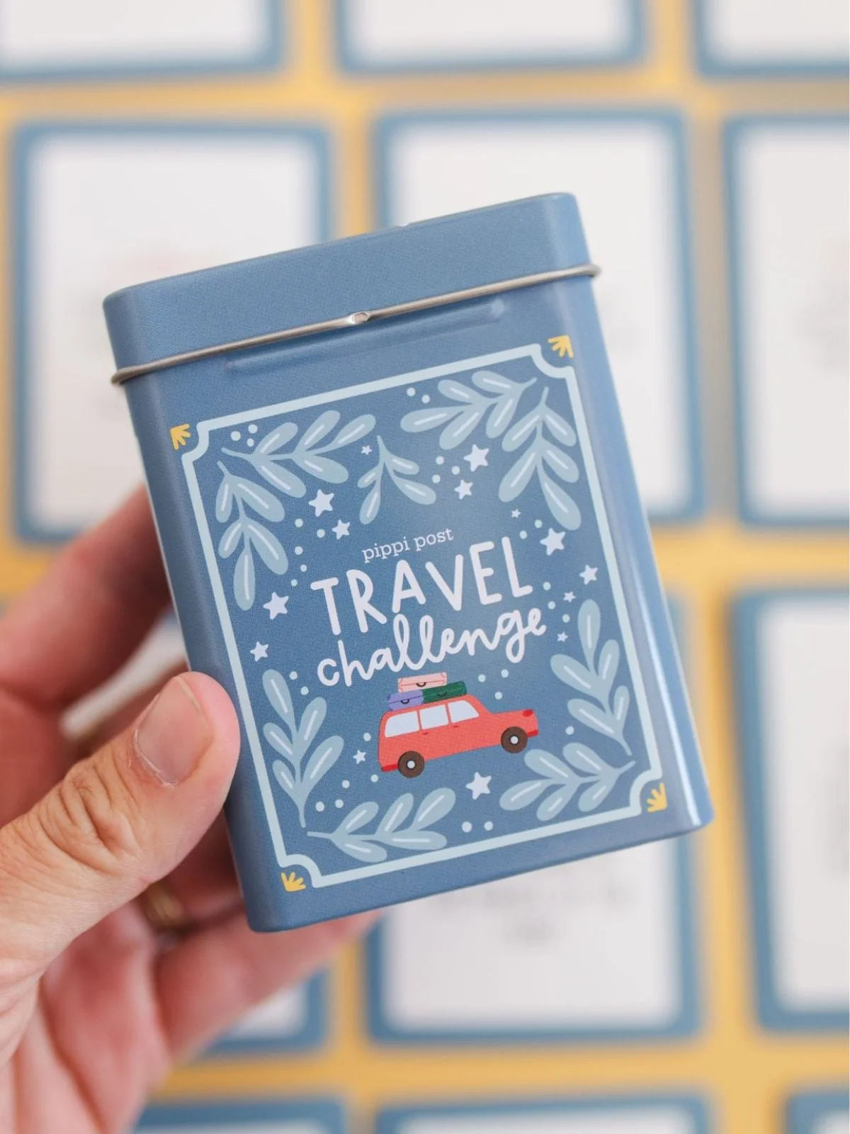Pippi Post "Travel Challenge" Tin of Cards