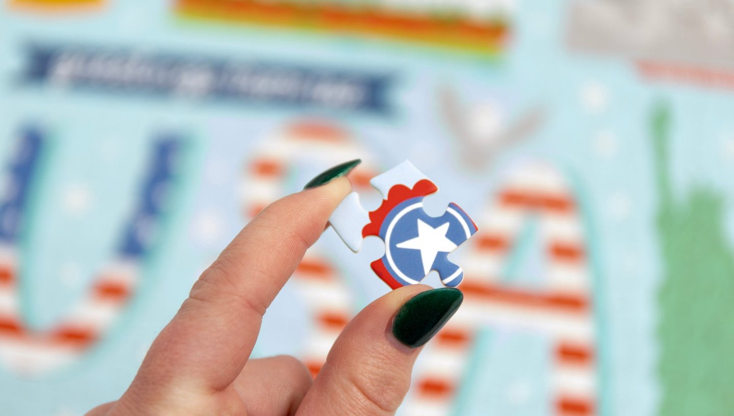Pippi Post "Greetings from the USA" Puzzle