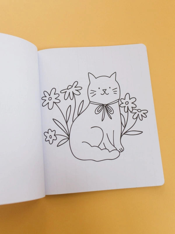 Pippi Post "Cat Lover" Coloring Book