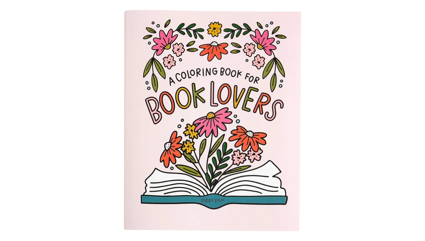 Pippi Post "Book Lovers" Coloring Book