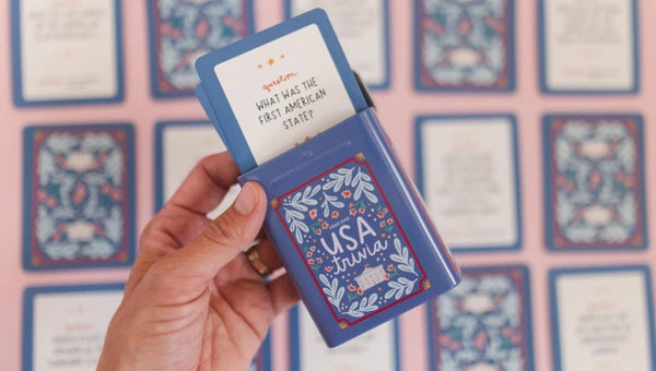 Pippi Post "USA" Trivia Cards