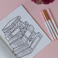 Pippi Post "Book Lovers" Coloring Book
