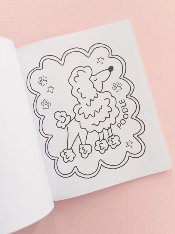 Pippi Post "Dog Lover" Coloring Book
