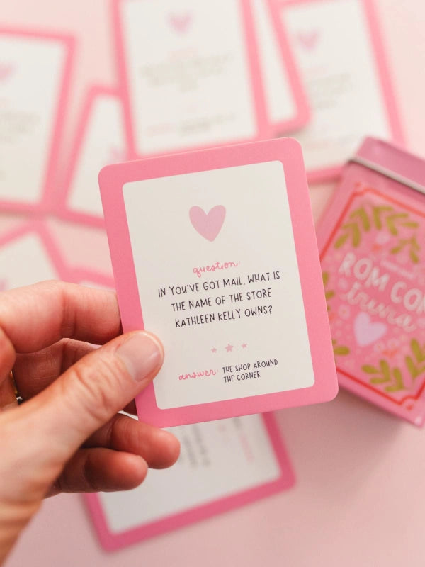 Pippi Post "Rom Com" Trivia Cards
