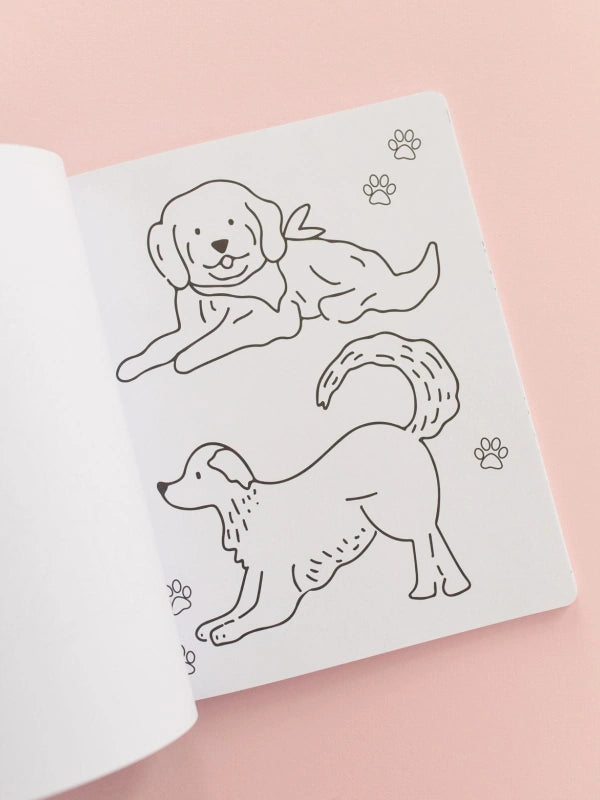 Pippi Post "Dog Lover" Coloring Book
