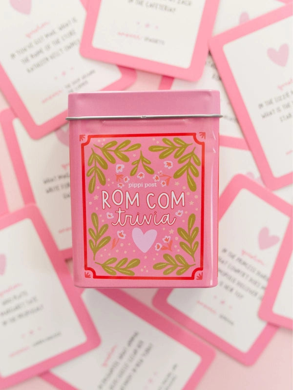 Pippi Post "Rom Com" Trivia Cards