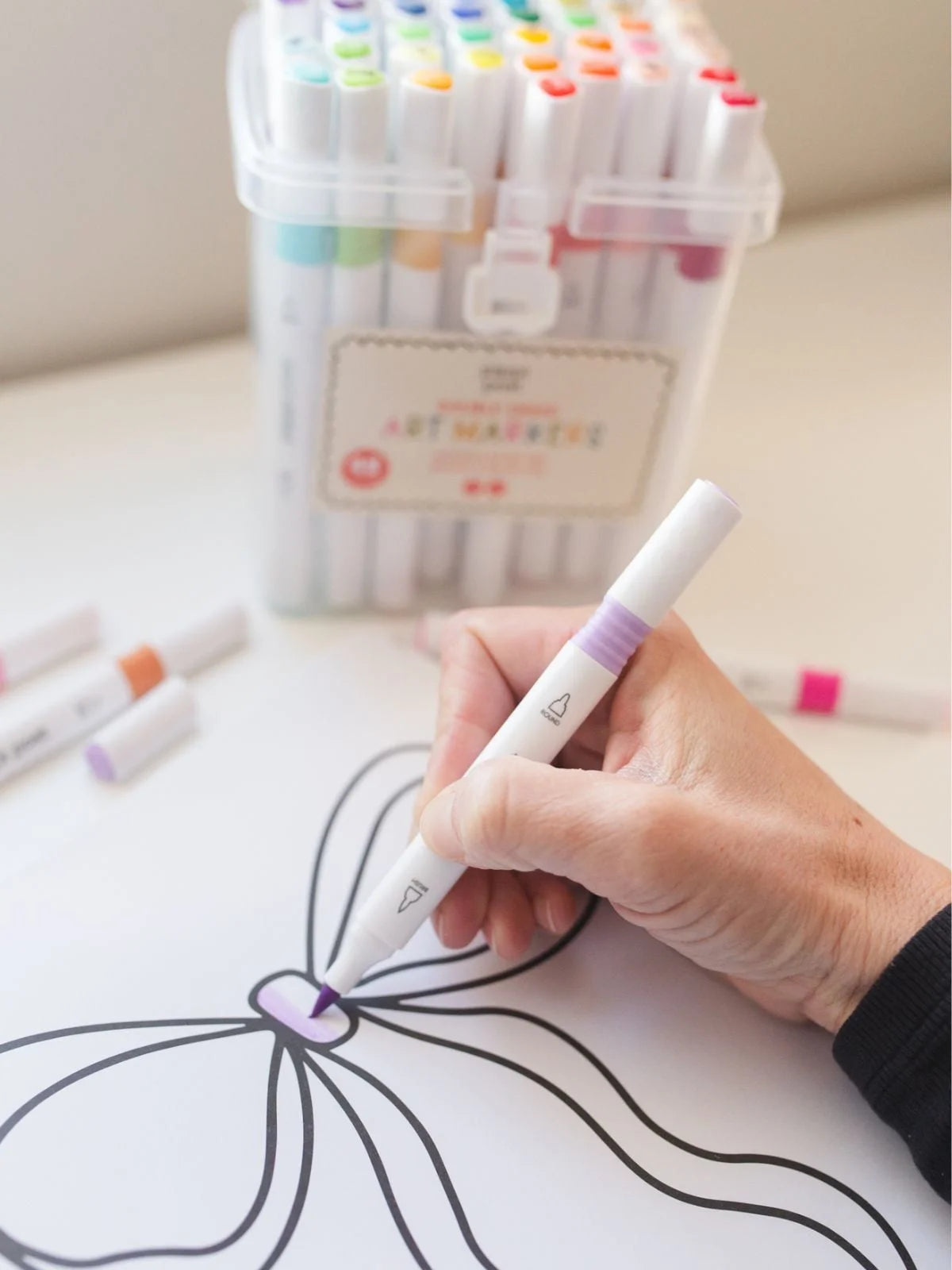 Pippi Post Art Marker Set
