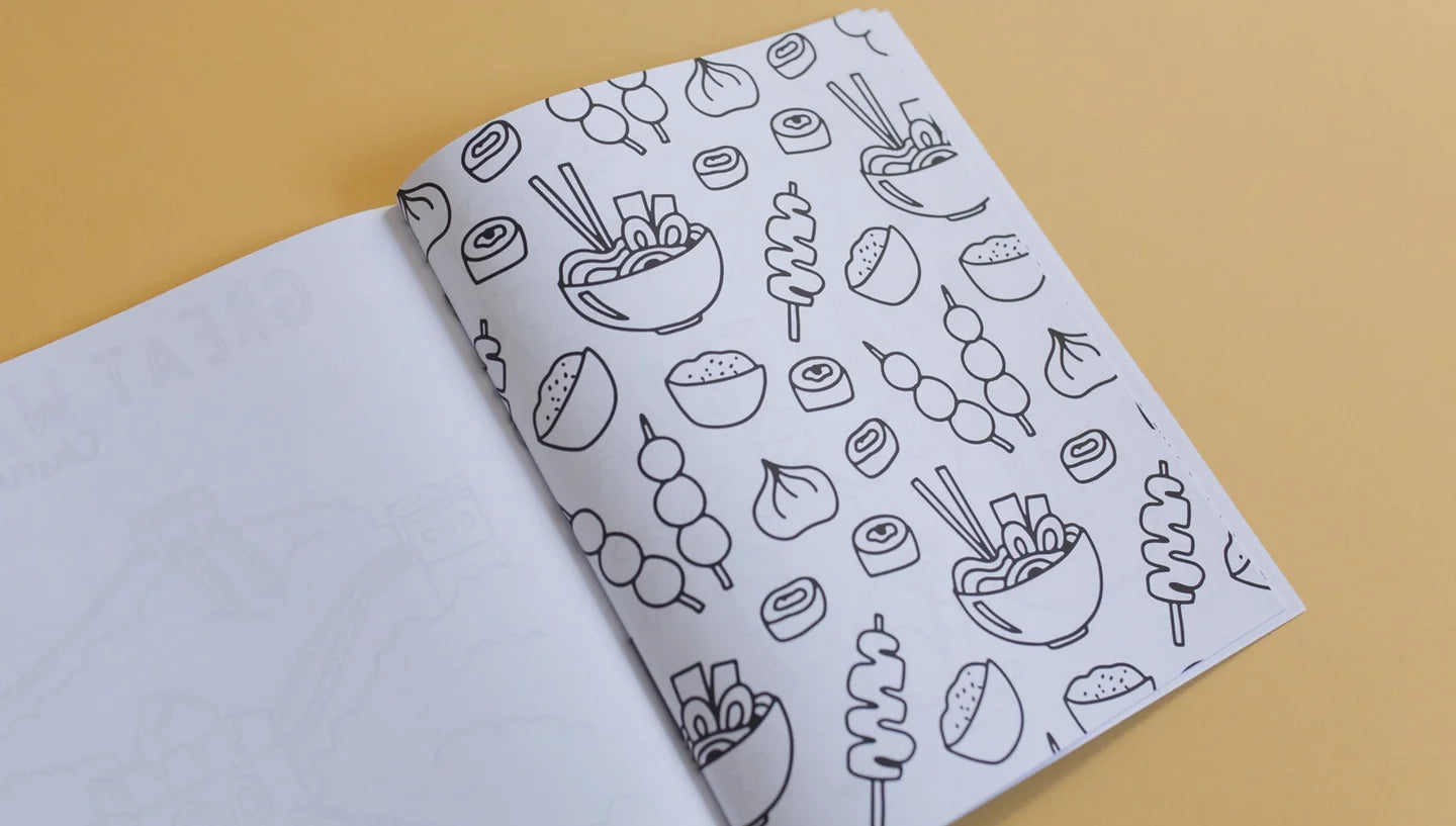 Pippi Post "Travel the World" Coloring Book