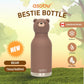 ASOBU Bestie Water Bottle - Brown Bear