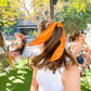 Saturday Silks "Texas Longhorns" Skinny Scarf