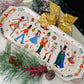 Rifle Paper Co. "Nutcracker" Large Catchall Porcelain Tray