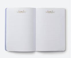 Rifle Paper Co. “Hydrangea” Stitched Notebook Set - Set of 3