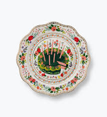 Rifle Paper Co. “Floral Cake” Celebration Plate