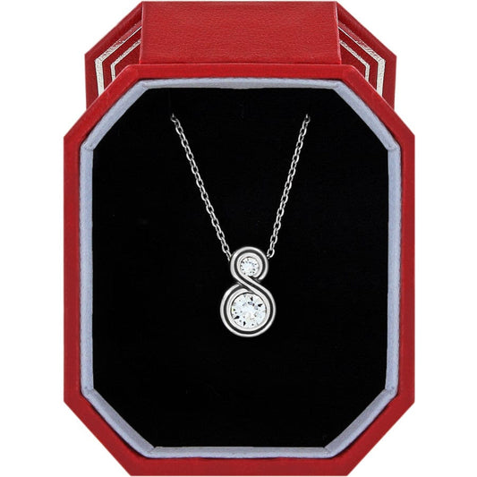 Brighton Infinity Sparkle Petite Necklace Gift Box