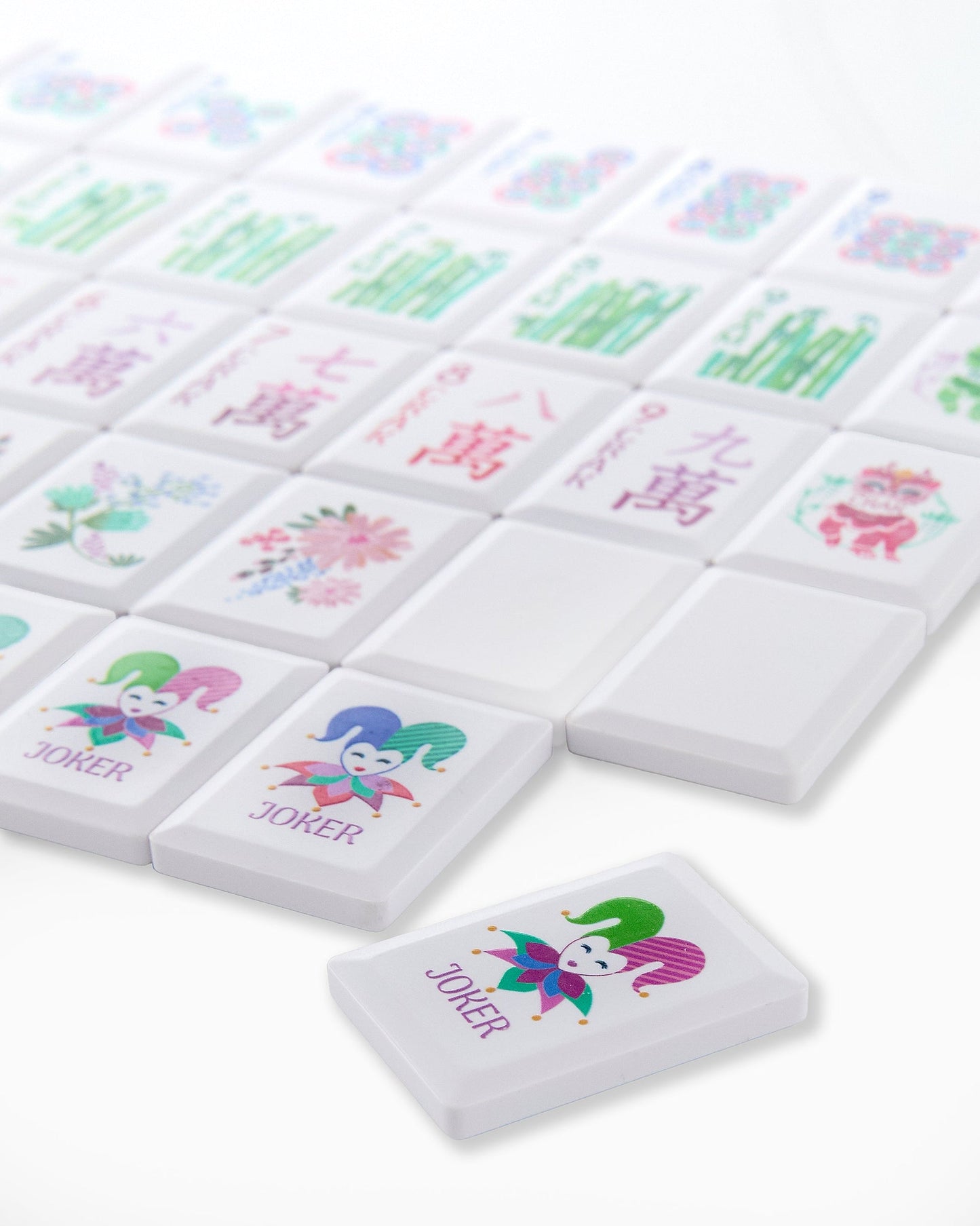 Oh My Mahjong Debutant Tile Set-Jardin