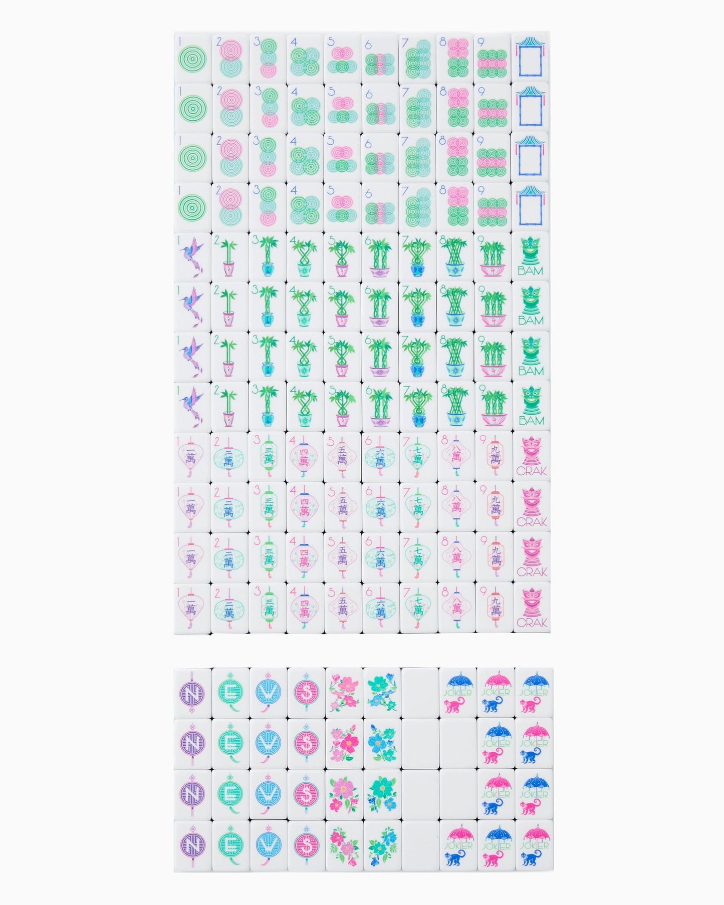 Oh My Mahjong Tiles-Jasmine