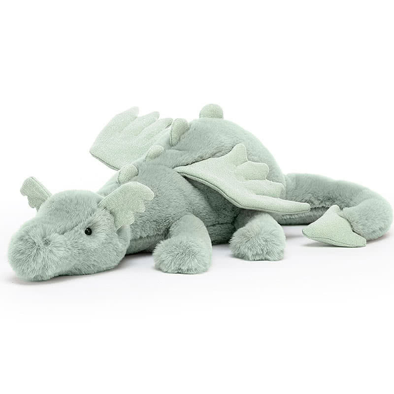 Jellycat Sage Dragon Little