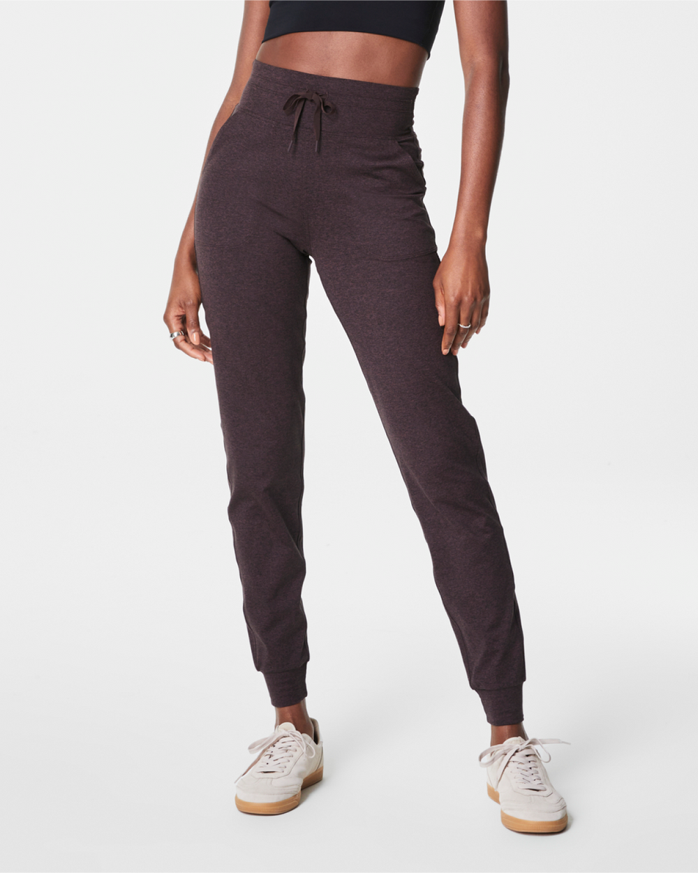 Spanx SPANXsmooth™ SoftStretch Slim Jogger-Truffle Brown Heather