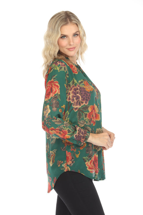 Johnny Was Yoella Tunic-Zinnia Meadow