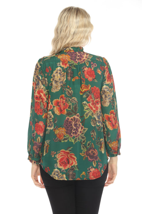 Johnny Was Yoella Tunic-Zinnia Meadow