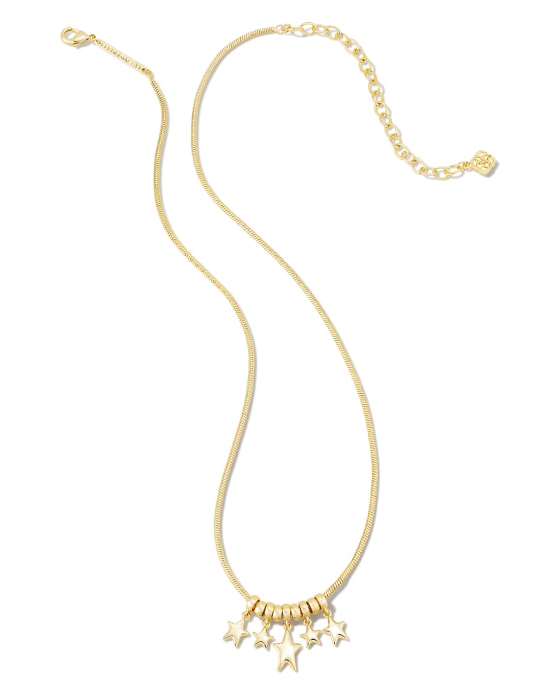 Kendra Scott Go Beyond Charm Necklace Set in Rose Gold | The Summit at  Fritz Farm