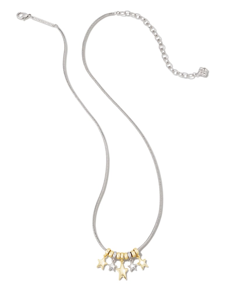 Delaney 18k Gold Vermeil Curb Chain Pendant Necklace in Black Spinel | Kendra  Scott