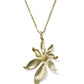 Kendra Scott Anya Flower Long Pendant Necklace-Gold