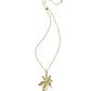 Kendra Scott Anya Flower Long Pendant Necklace-Gold