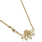 Kendra Scott Anya Flower Short Pendant Necklace - Gold Ivory Mix