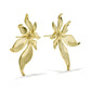 Kendra Scott Anya Flower Stud Earrings-Gold