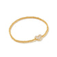 Kendra Scott Ari Pave Crystal Stretch Bracelet-Gold White Crystal