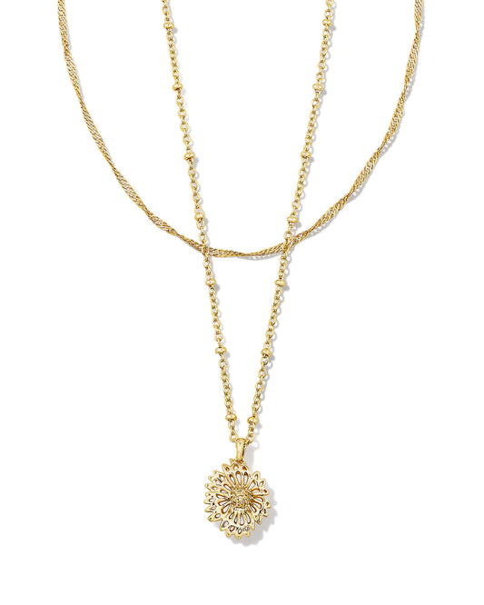 Kendra Scott Brielle Multi Strand Necklace-Gold or Silver