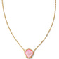 Kendra Scott Brynne Shell Pendant Necklace-Gold Blush MOP