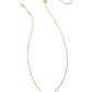 Kendra Scott Brynne Shell Pendant Necklace-Gold Blush MOP