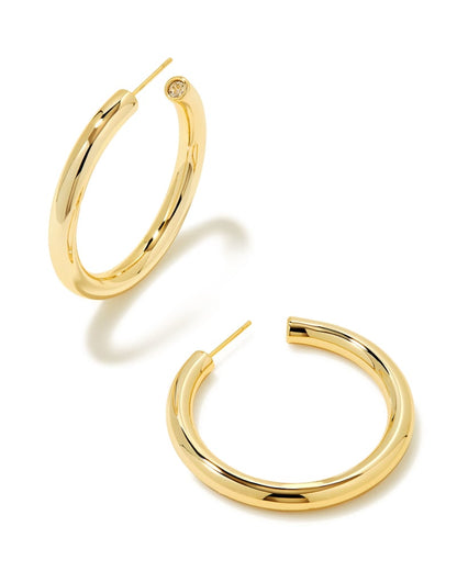 Kendra Scott Colette Large Hoop-Gold or Silver