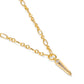 Kendra Scott Fate Short Pendant Necklace-Gold/White CZ