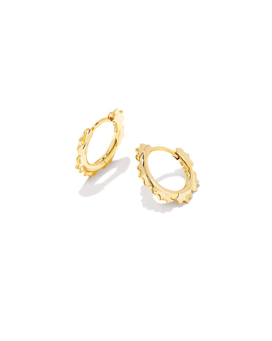 Kendra Scott Genevieve Huggie Earring-Gold or Silver