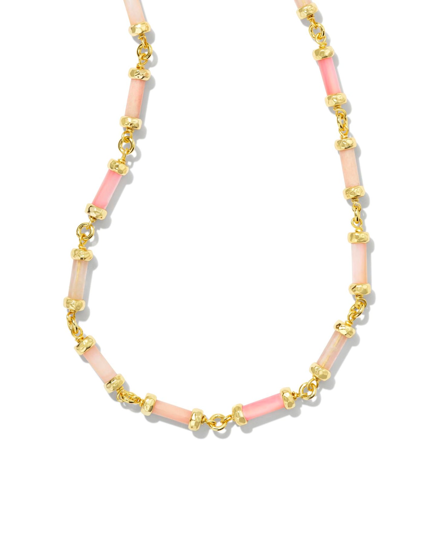 Kendra Scott Gigi Strand Necklace-Gold Pink Mix