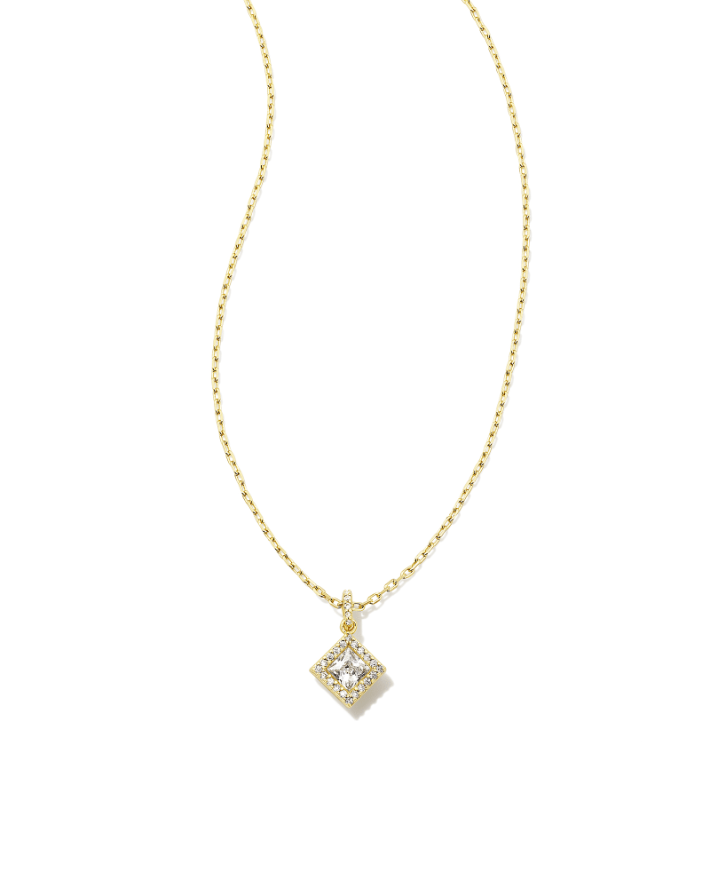 Kendra Scott Gracie Short Pendant Necklace-Gold or Silver