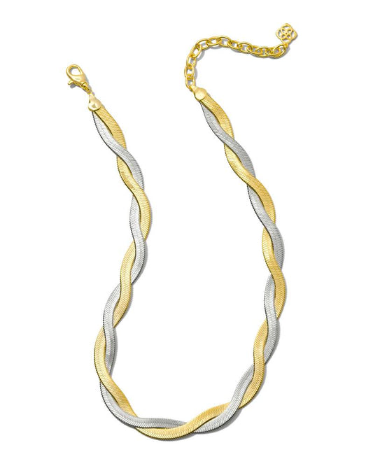 Kendra Scott Hayden Chain Necklace-Mixed Metals