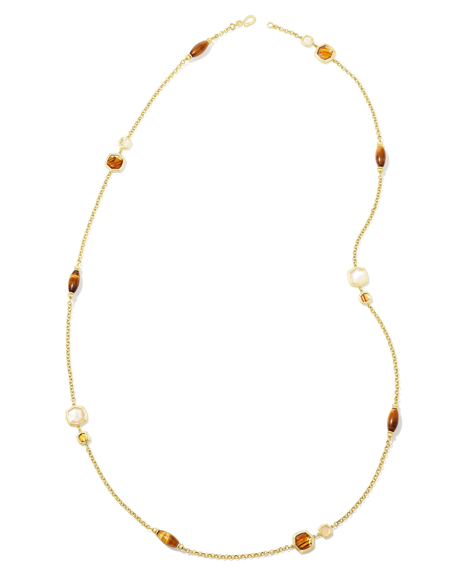 Kendra scott long hot sale gold necklace