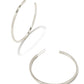 Kendra Scott Sylvie Large Hoop Earring-Gold or Silver