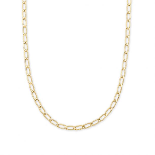 Kendra Scott Merrick Chain Necklace-Gold