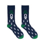 Living Royal Men's Bamboo Crew Socks-King Of The Throne